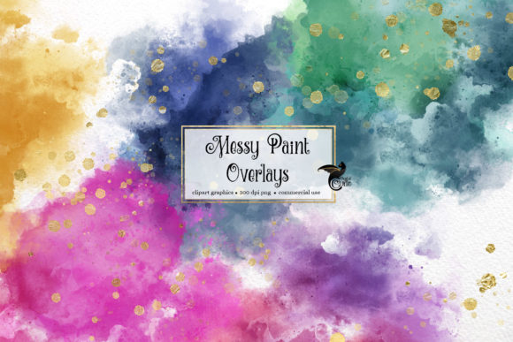 Download Messy Paint Overlays - Overlays Collection