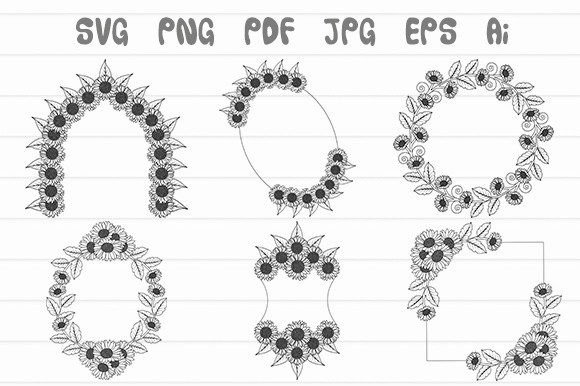 Download Flower Wearth Svg or Flower Border Png - Flower border png Collection