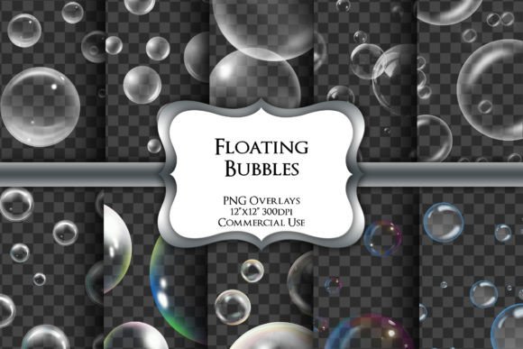 Download Floating Bubble Overlays Transparent PNG - Overlays Collection