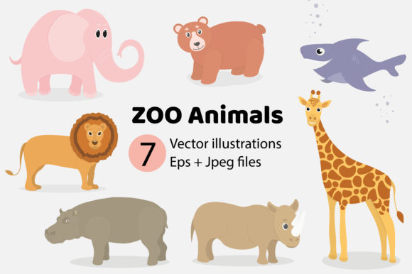 Download Zoo Animals - Premium Bundle