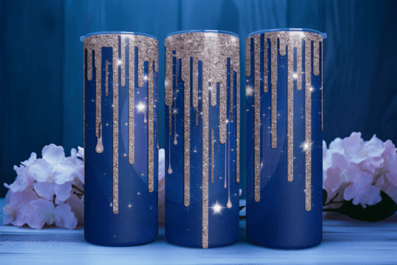 Download Dripping Glitter 20oz Tumbler Wrap - Premium Resources