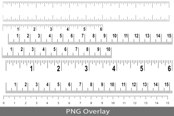 Download Ruler Lines PNG Graphic Overlays - Overlays Collection