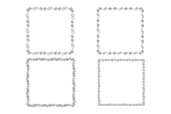 Download Line Art Page Border Design Elements - Border design elements Collection