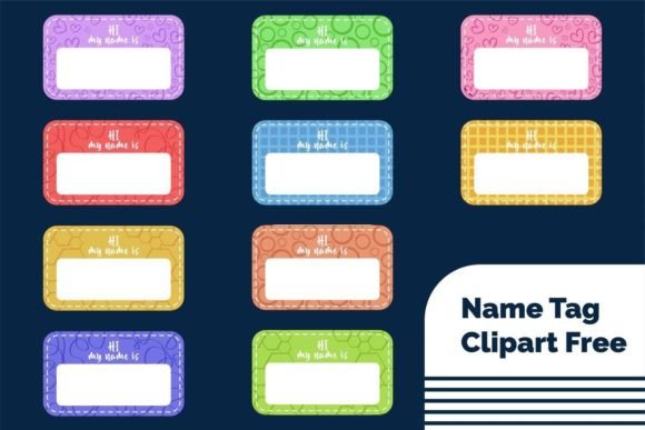 Download Name Tag Clipart Free - Free Collection