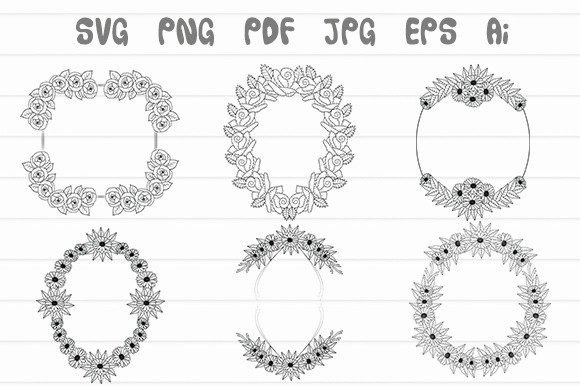 Download Flower Wearth Svg or Flower Border Png - Flower border png Collection